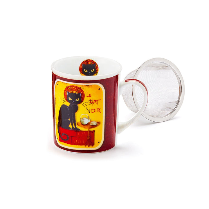 Herb Tea Cup Le Chat Noir