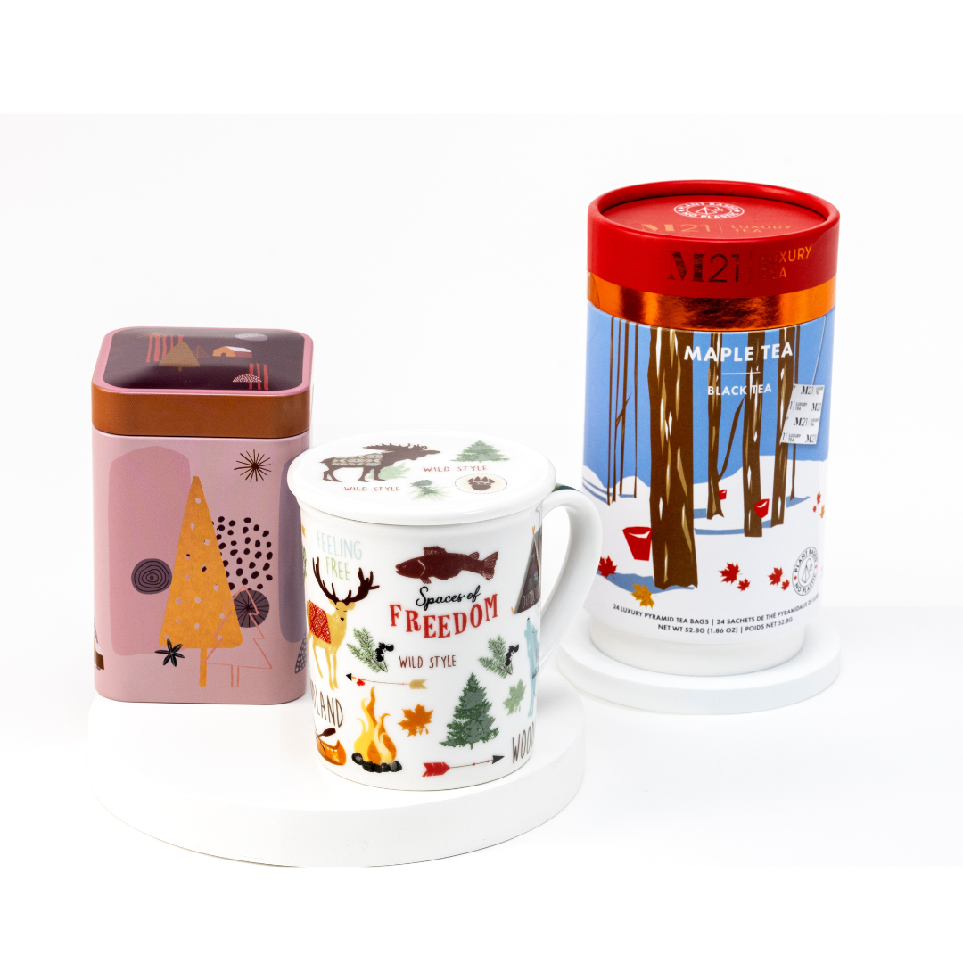 Merry Tea Tin Box Set